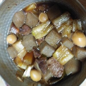 ほったらかし★牛筋の煮込み